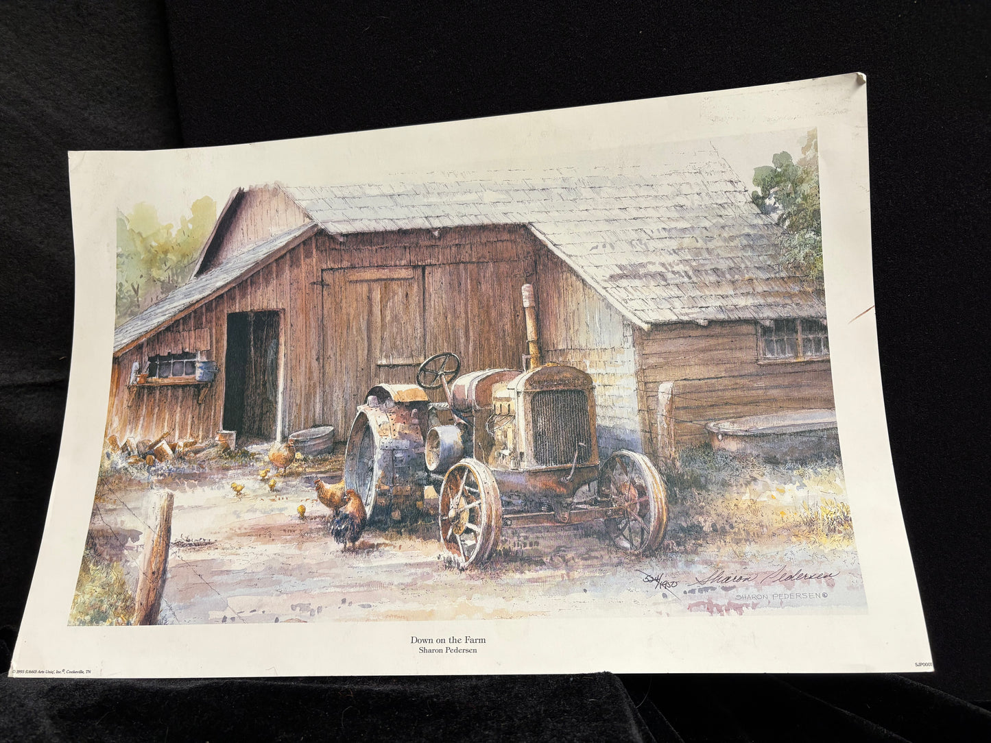 "Down on the Farm" Unframed Print