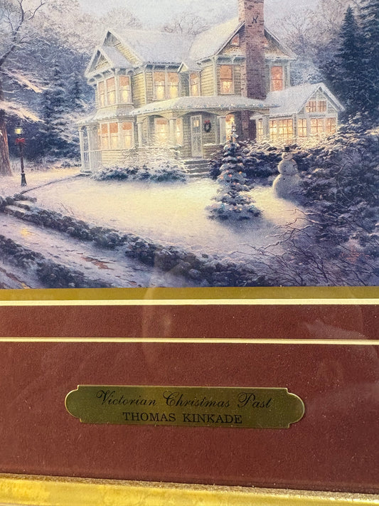 Thomas Kinkade " Victorian Christmas Post"