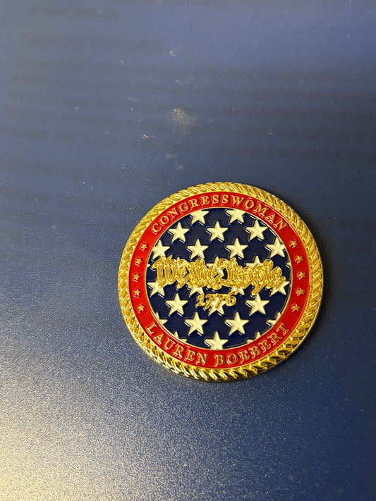 Lauren Boebert Challenge Coin