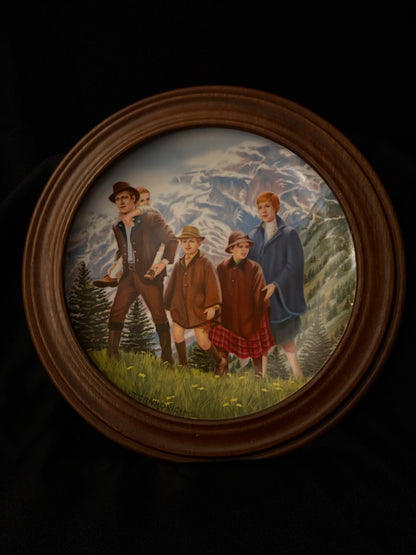 "Climb Ev'ry Mountain" Framed Collector's Plate
