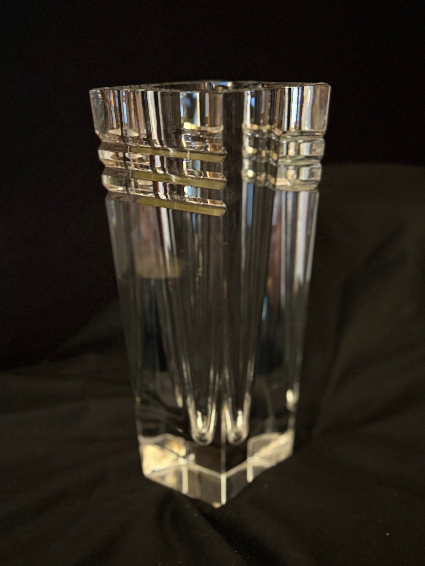 Orrefors Horizon/Arizona Crystal Vase