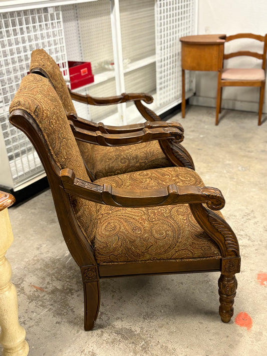 Bradington Truffle Accent Chair