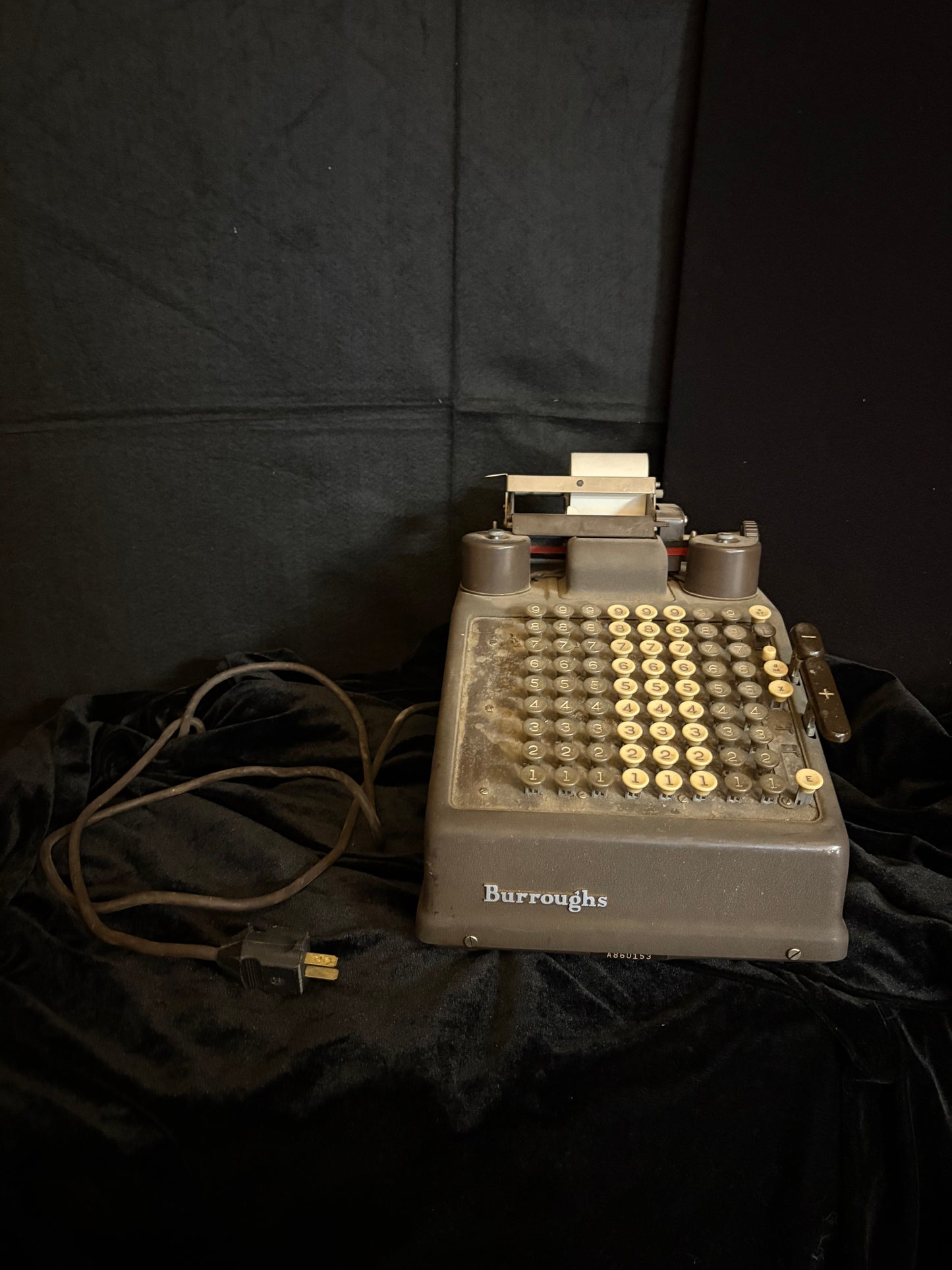 Vintage Burroughs Adding Machine