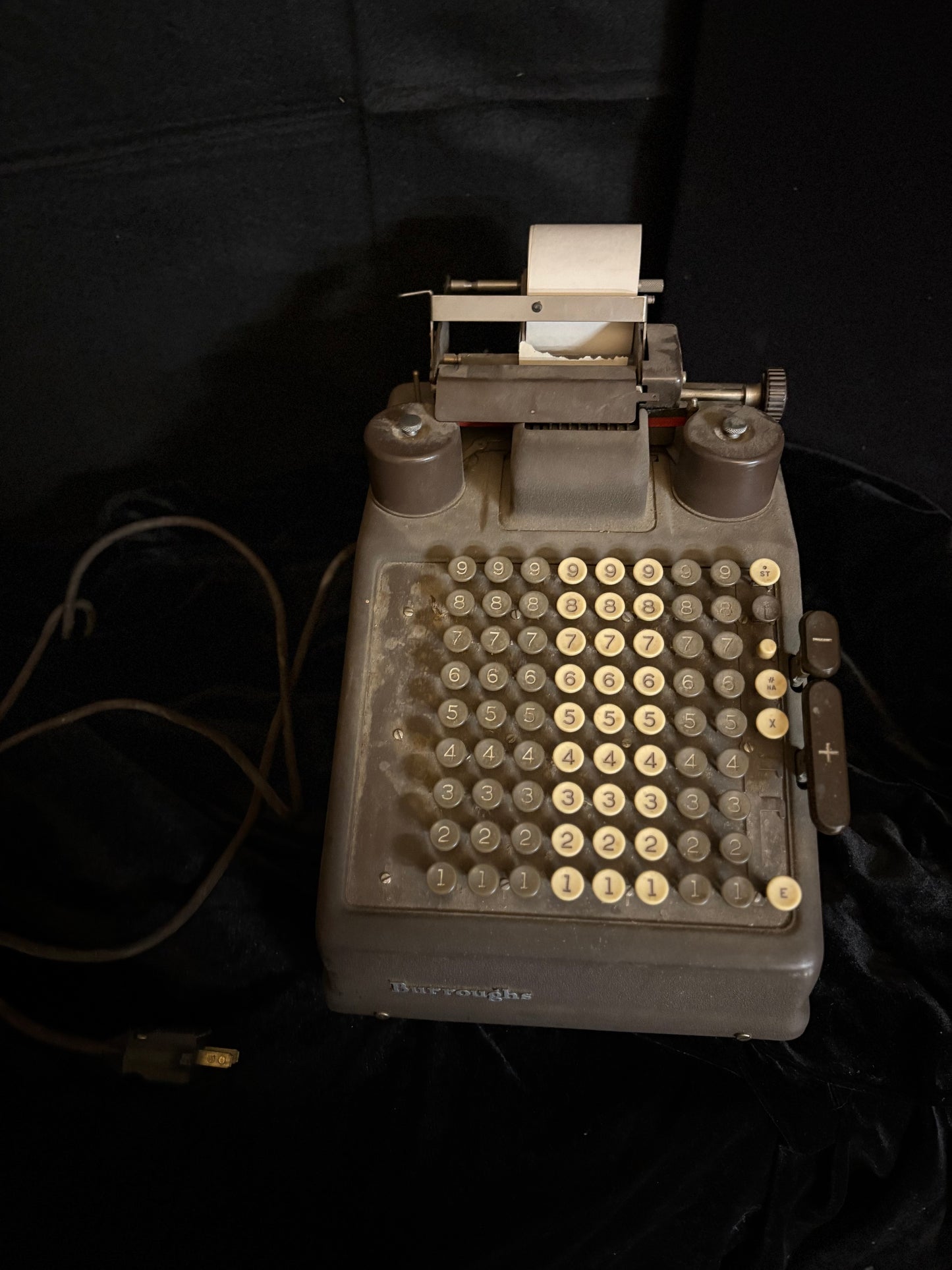 Vintage Burroughs Adding Machine