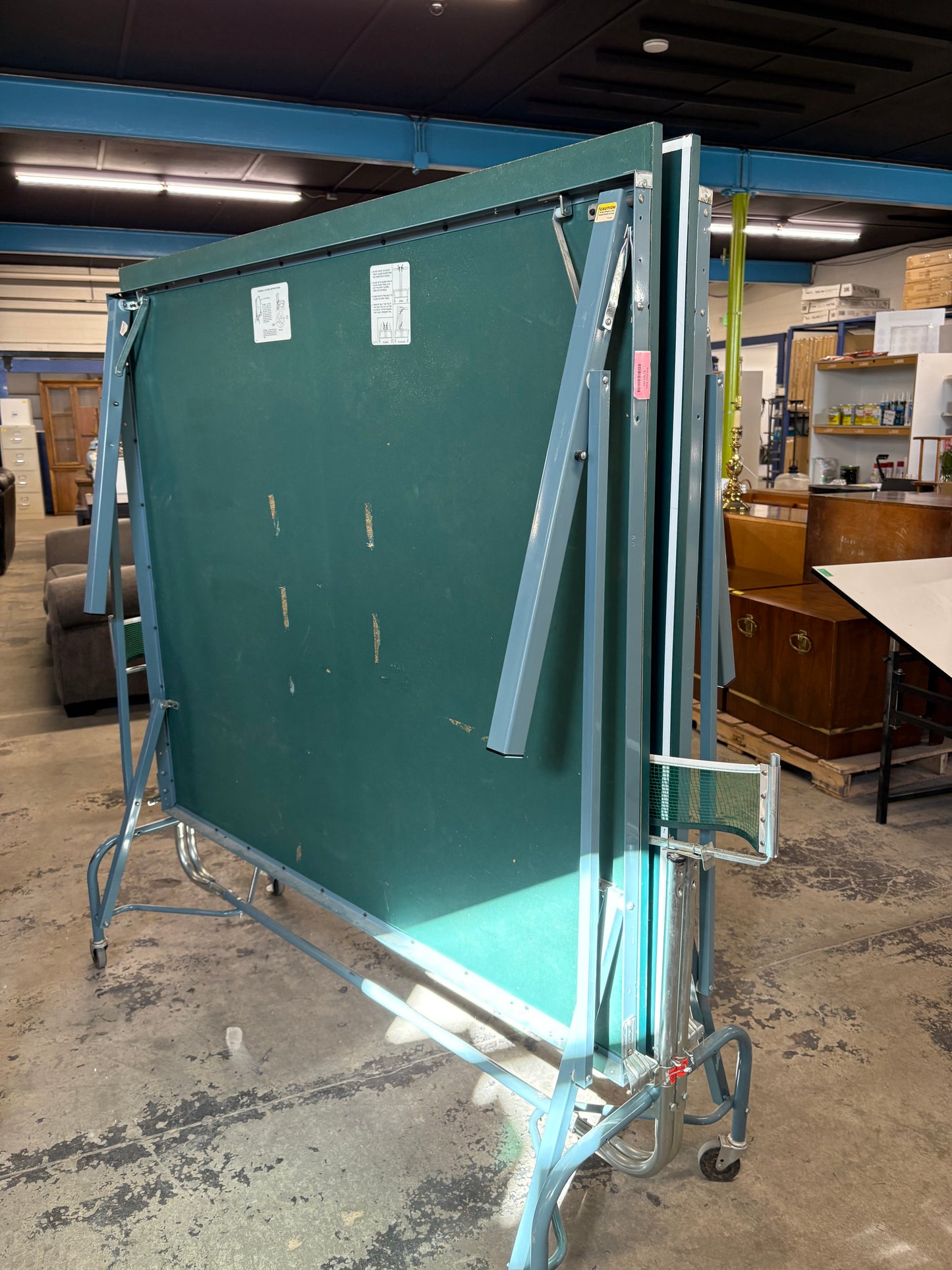 Rolling Ping Pong Table