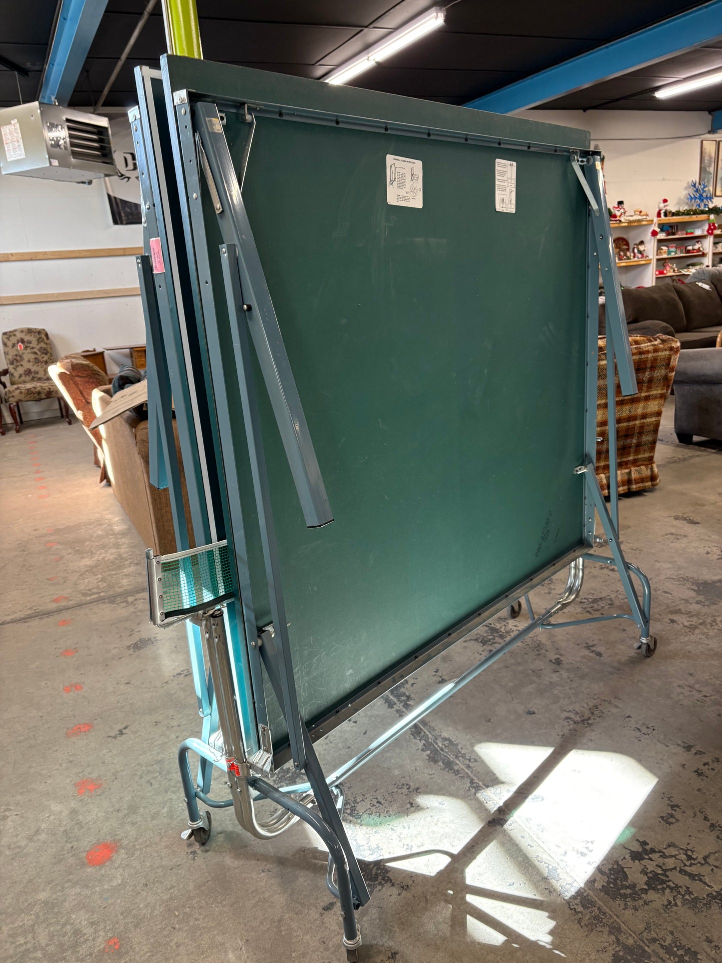 Rolling Ping Pong Table