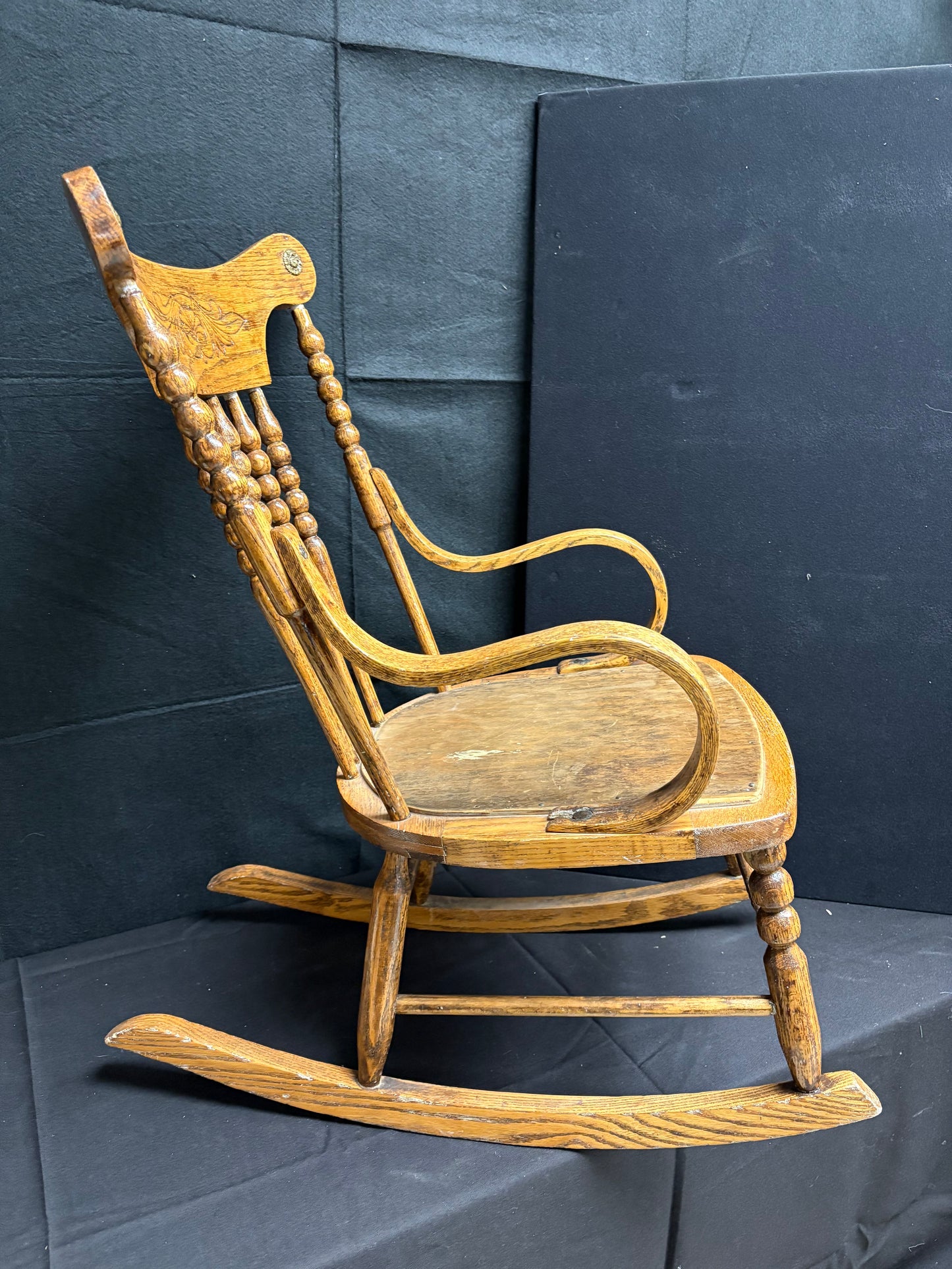 Oak Child Rocker