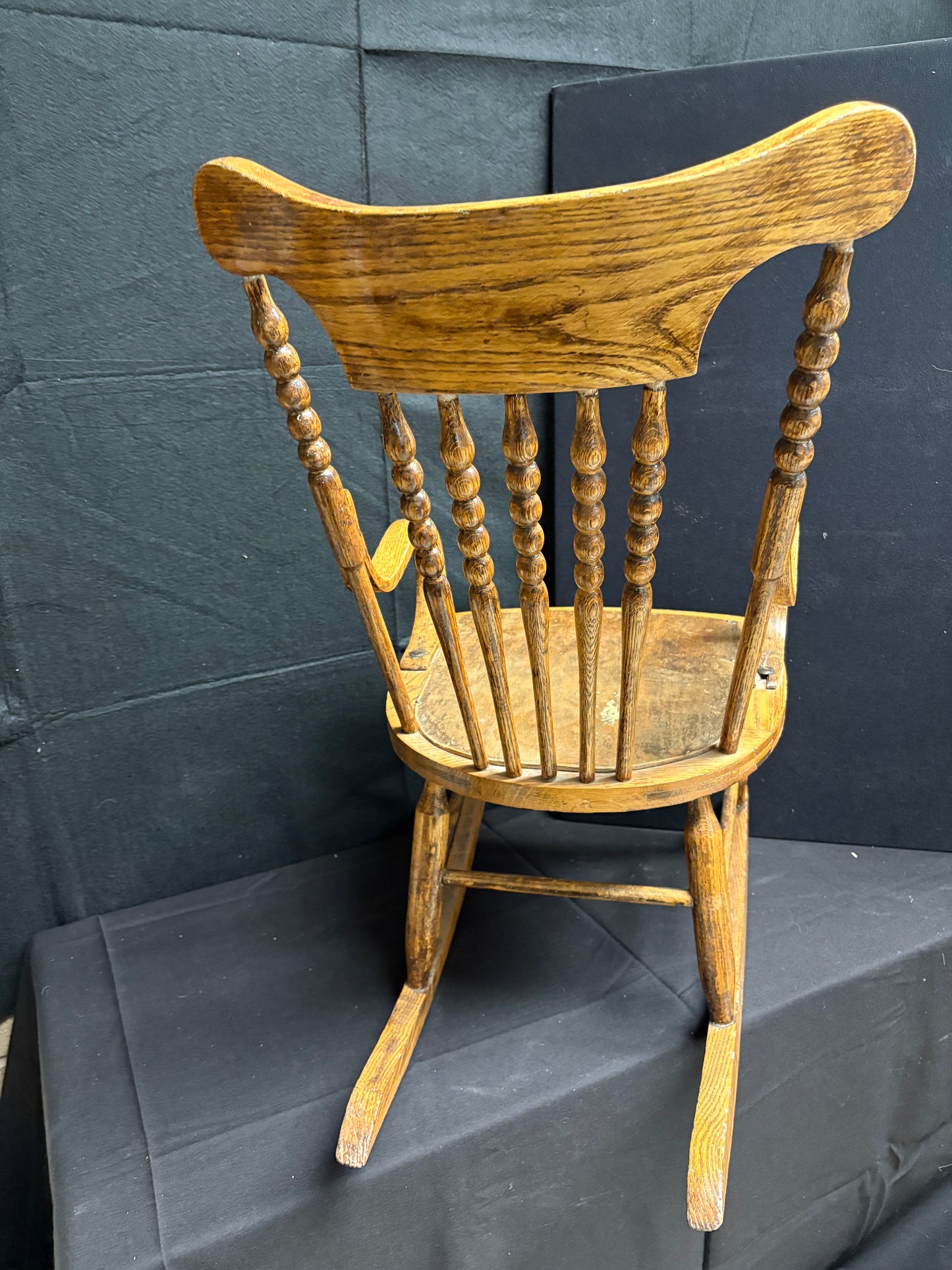 Oak Child Rocker