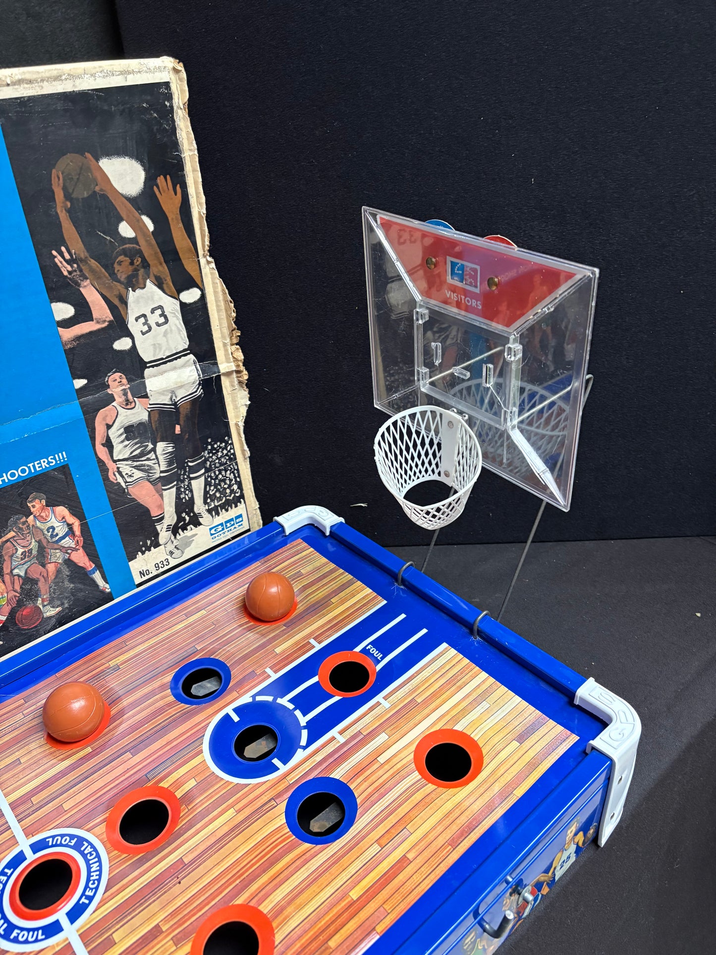 Vintage Basketball Game
