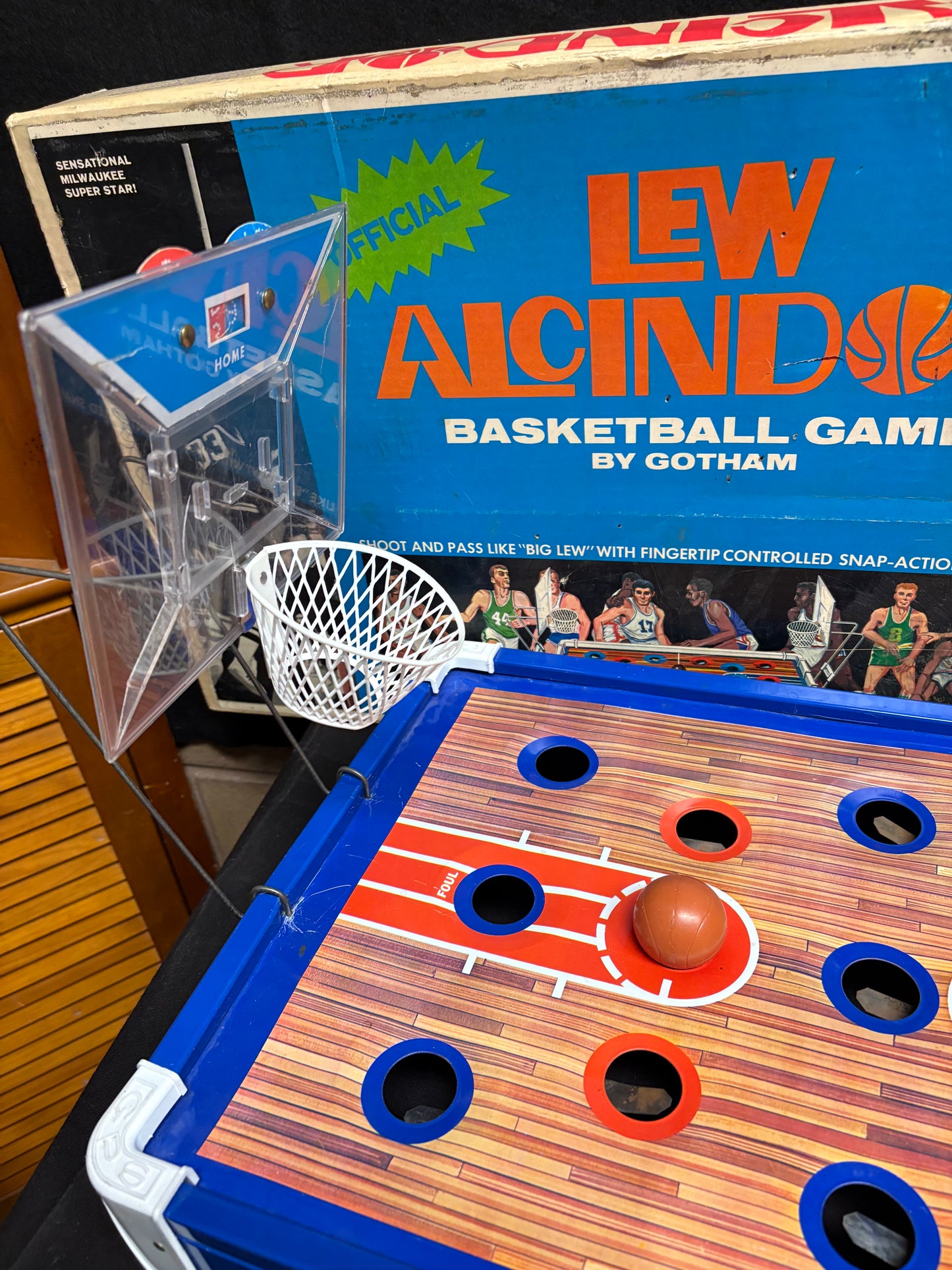 Vintage Basketball Game