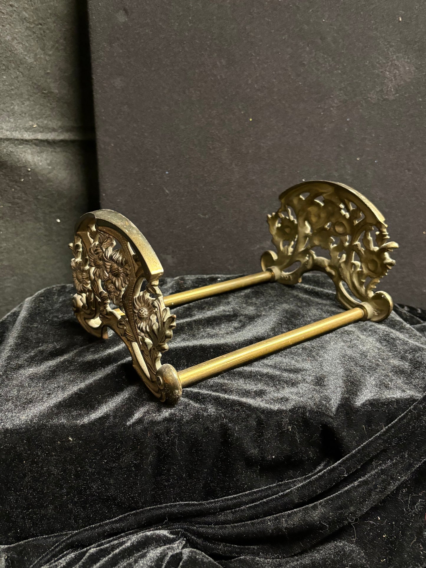 1890's Metal Book Rack