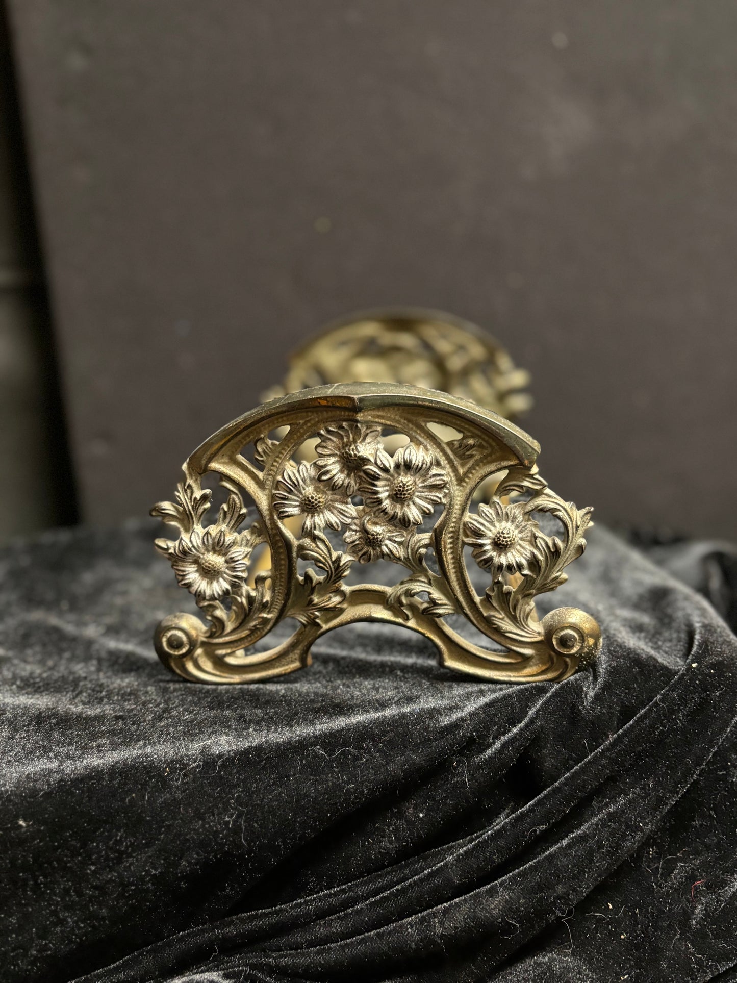 1890's Metal Book Rack