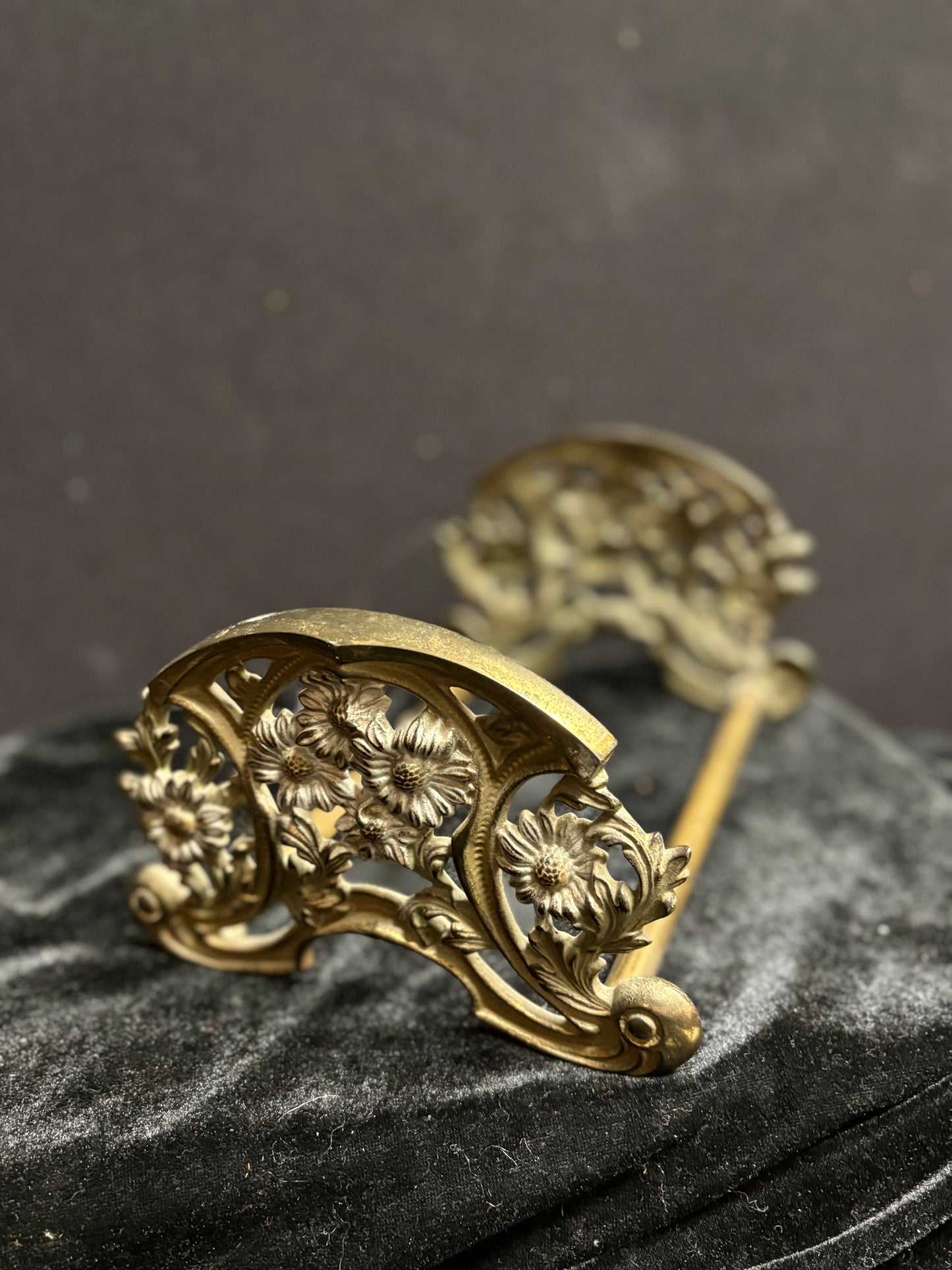 1890's Metal Book Rack