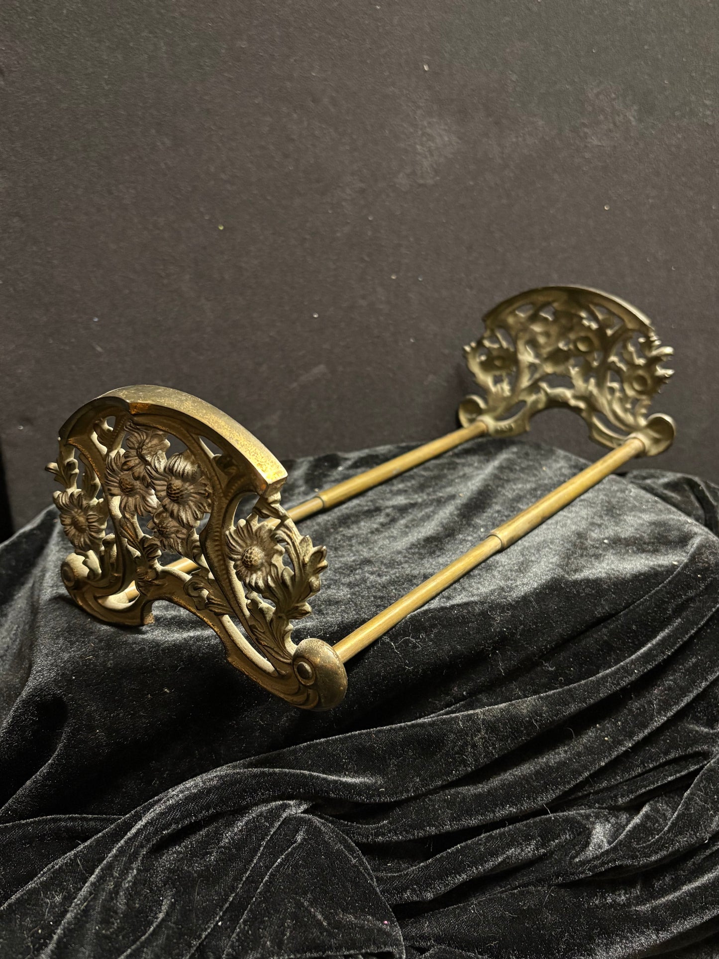 1890's Metal Book Rack