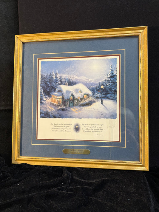 Thomas Kinkade "Silent Night"