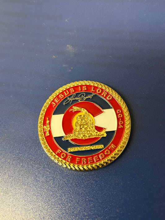 Lauren Boebert Challenge Coin
