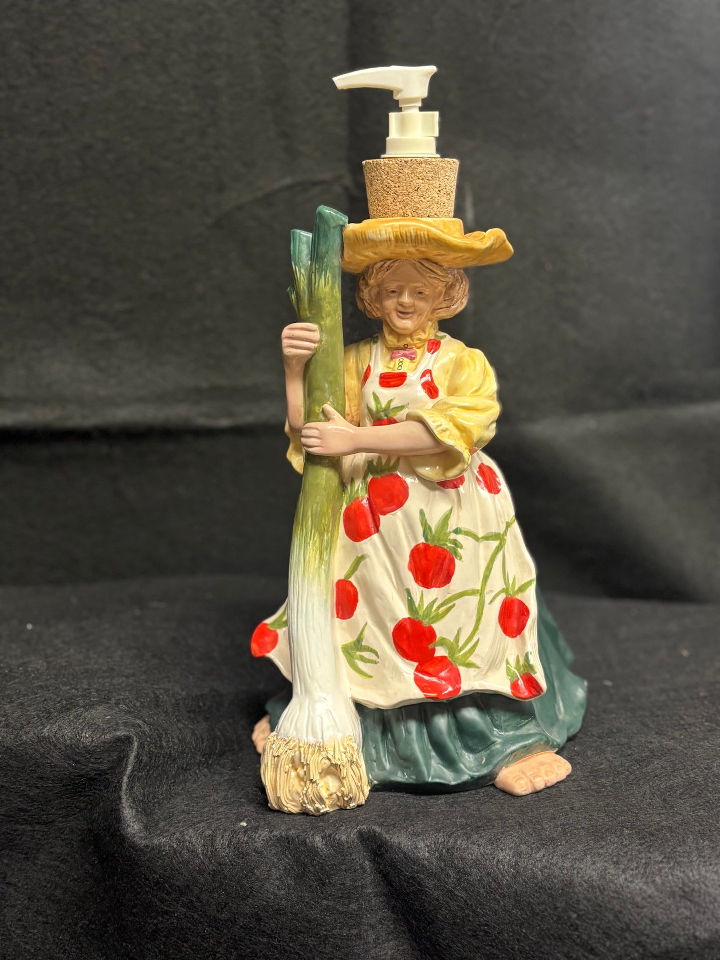 Onion Soap Dispenser Figurine