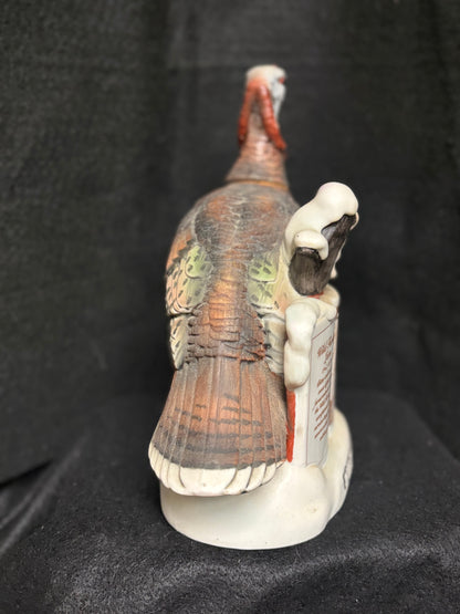 Wild Turkey Porcelain Liquor Bottle
