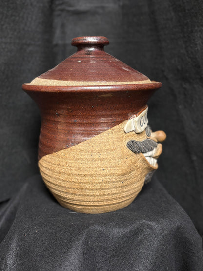 Vintage Stoneware Cookie Jar