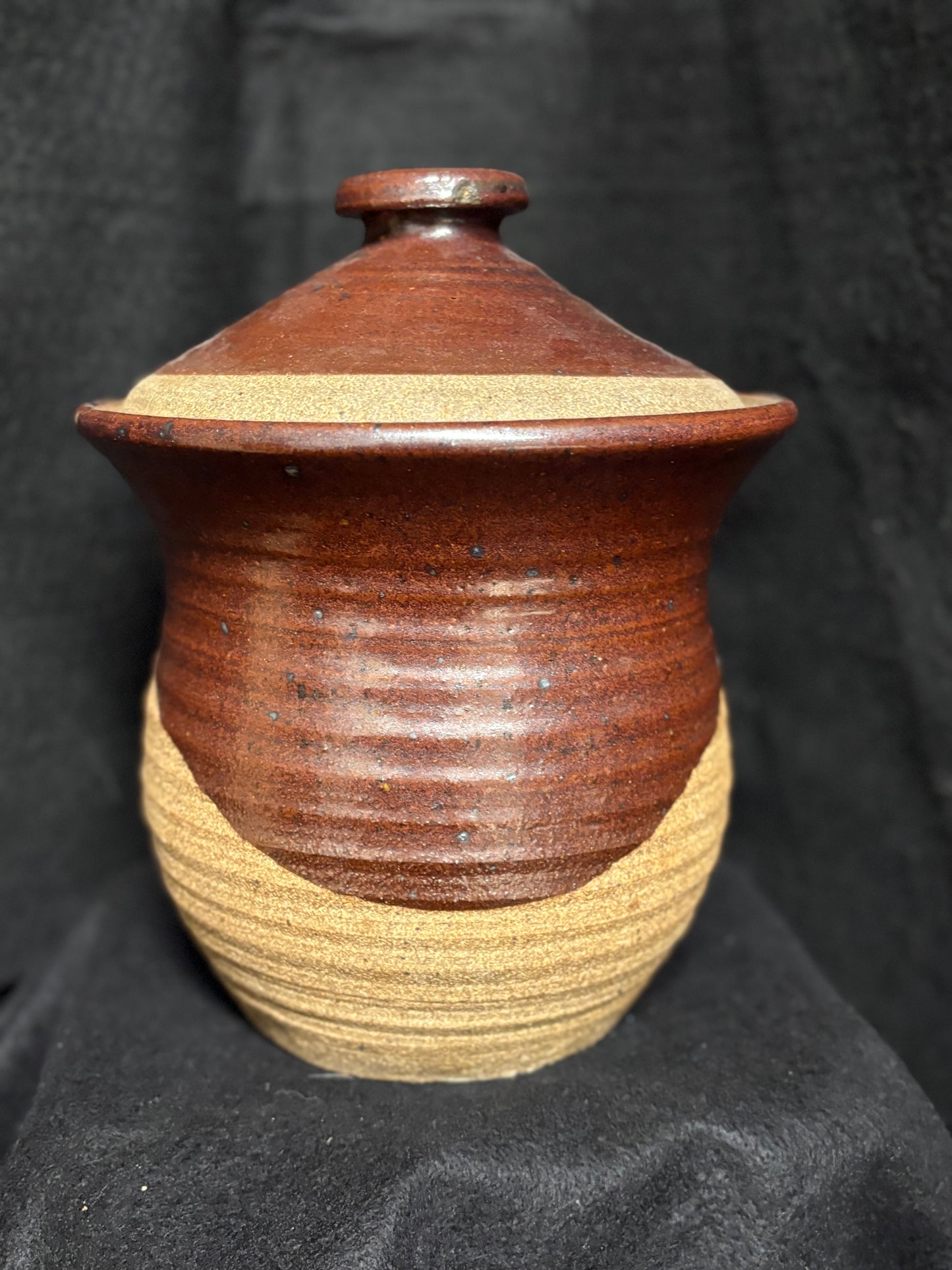 Vintage Stoneware Cookie Jar