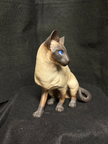 Vintage Siamese Cat Figurine