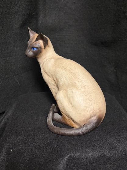 Vintage Siamese Cat Figurine
