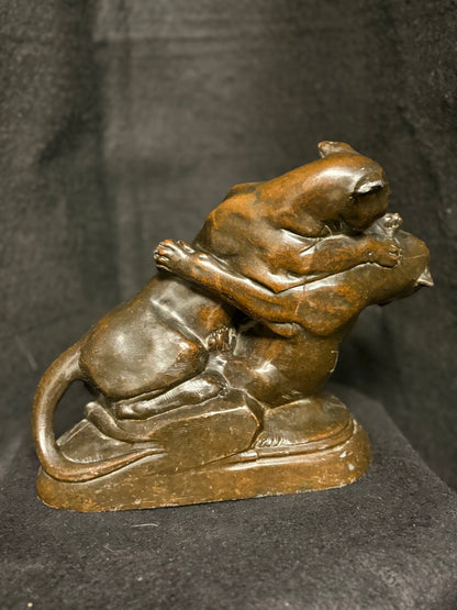 Panthers Sculpture