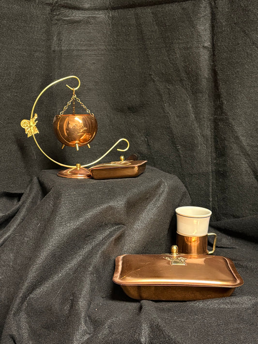 Copper and Brass Set (4 piece)