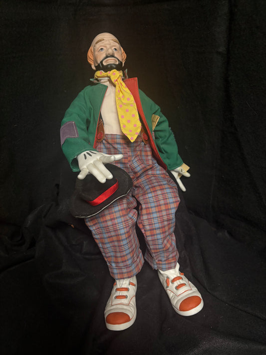 Vintage Porcelain Clown