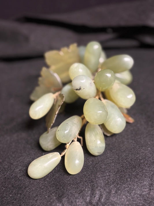 Vintage Jade Grape Cluster