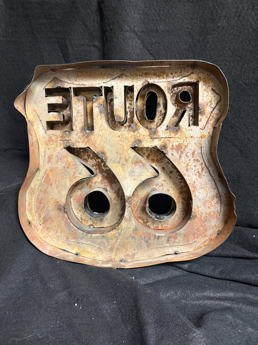 Route 66 Metal Wall Sign