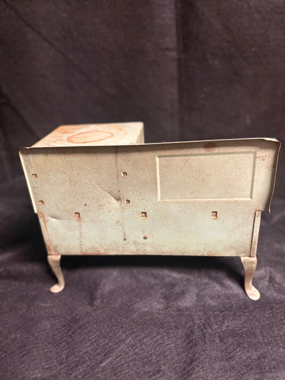 Vintage Metal Toy Stove