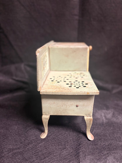 Vintage Metal Toy Stove