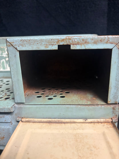 Vintage Metal Toy Stove