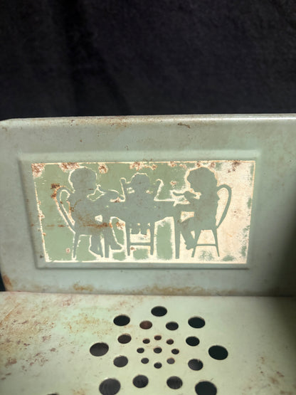 Vintage Metal Toy Stove
