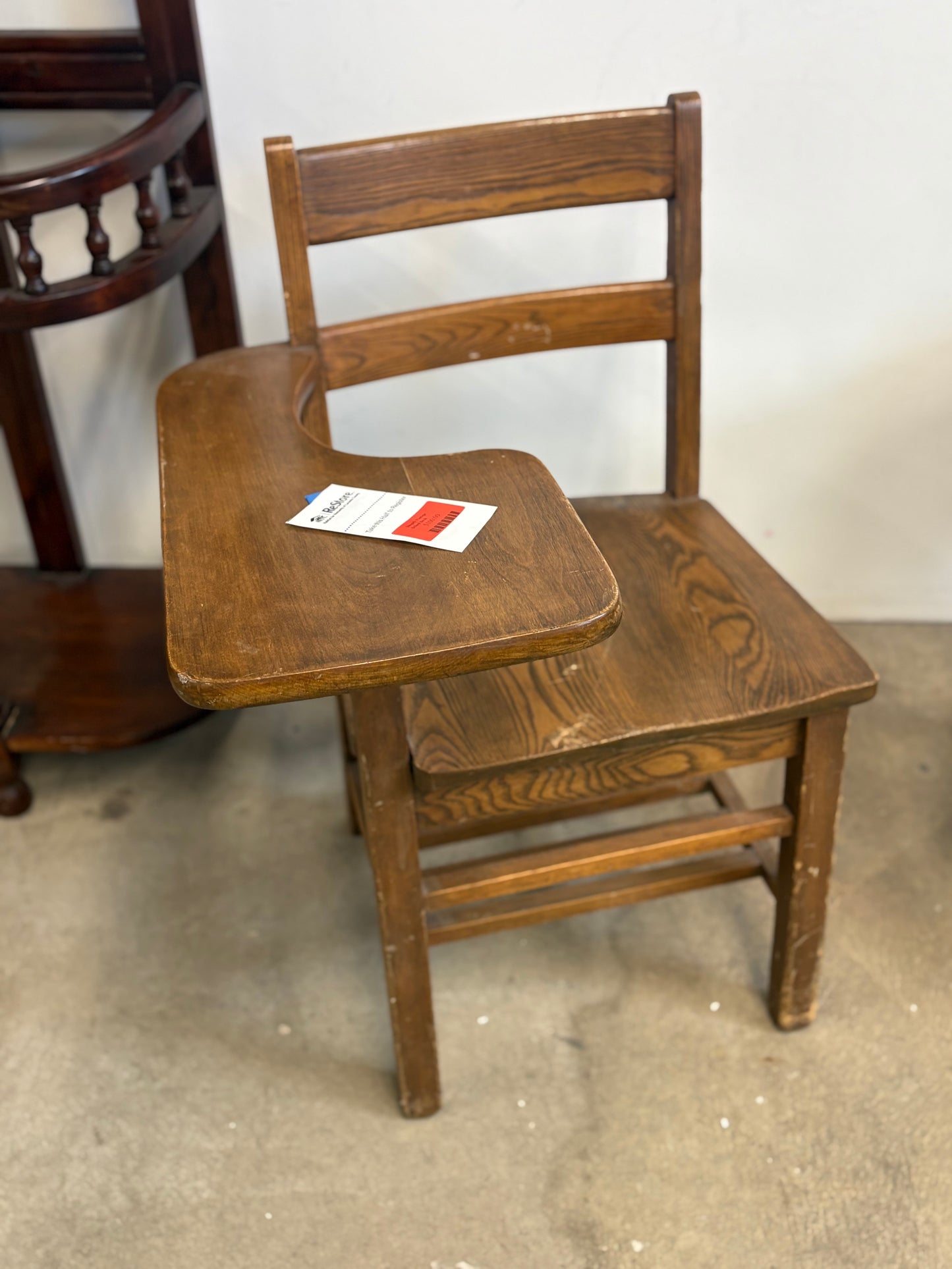 Vintage School Wooden Desk