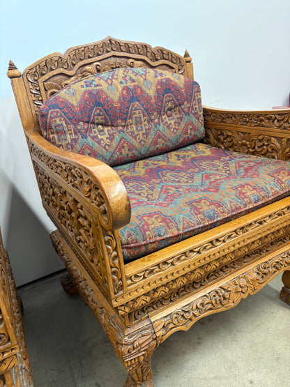 Thai Howdah Hand-Carved Chair