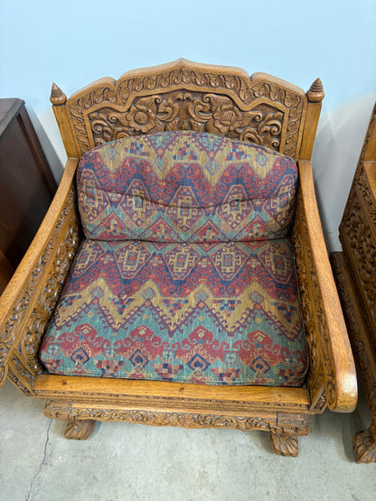 Thai Howdah Hand-Carved Chair