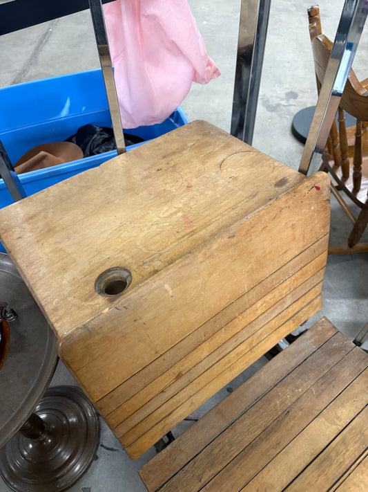 Antique School Desk