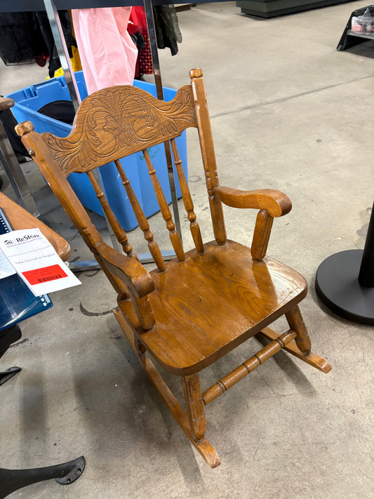 Vintage Child's Rocker