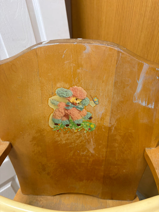 Vintage Wooden Highchair
