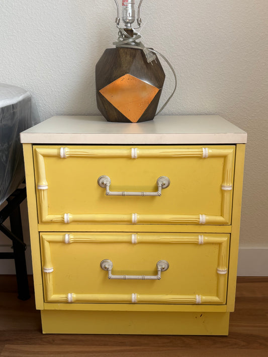 Yellow Nightstand